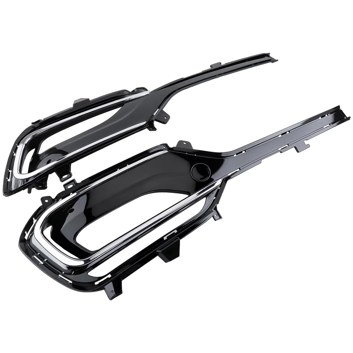 Front Left And Right Fog Light Bezels Fit For Hyundai Santa Fe Sport 2017 2018 Only 2 0l