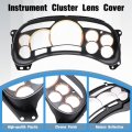 Hecasa Instrument Cluster Lens Cover Compatible With 2003-2007 Chevrolet Silverado Gmc Sierra Yukon Avalanche Tahoe Suburban