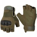 Fingerless Tactical Gloves For Men Motorcycle Outdoor Work Sports Cycling Training Hunting Hiking Camping 