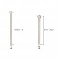 Uxcell M2 X 30mm 30pcs And 40mm 60pcs 304 Stainless Steel Cross Head Phillips Round Screws Bolt