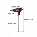 Uxcell T10 Anti Tamper Proof Torx Key T-handle Dual End Wrench S2 Steel 2 Pcs