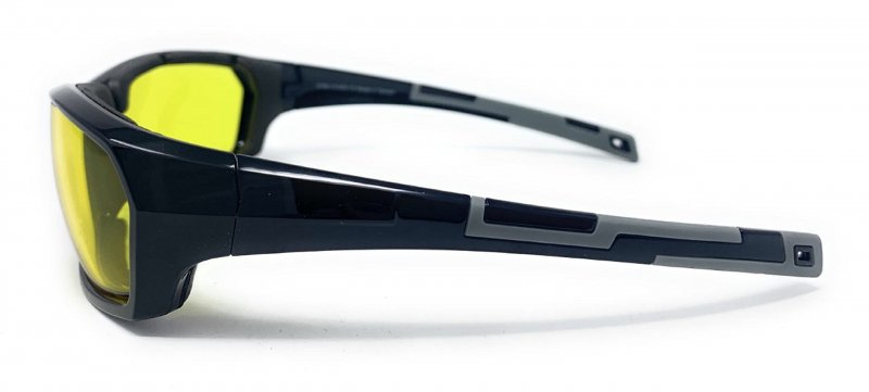 The Biker Motorcycle Padded Glasses Shades Outdoor Sports Wrap Around Sunglasses Night Driving Clear And Smoke Lens