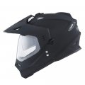 1storm Dual Sport Motorcycle Motocross Off Road Full Face Helmet Visor Matt Black Size Medium