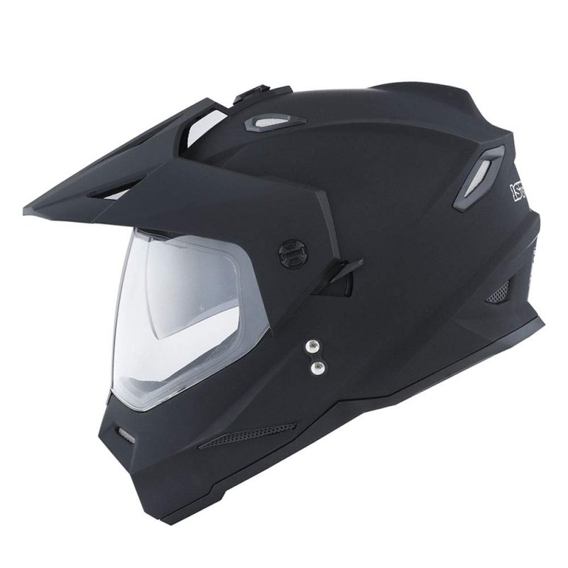 1storm Dual Sport Motorcycle Motocross Off Road Full Face Helmet Visor Matt Black Size Medium