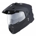 1storm Dual Sport Motorcycle Motocross Off Road Full Face Helmet Visor Matt Black Size Medium