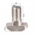 Uxcell M8x16mm T-slot Drop-in Stud Sliding Screw Bolt Carbon Steel 5pcs For 40 Series European Standard Aluminum Profile