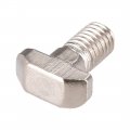 Uxcell M8x16mm T-slot Drop-in Stud Sliding Screw Bolt Carbon Steel 5pcs For 40 Series European Standard Aluminum Profile