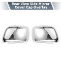 Pair Car Rear View Driver Passenger Side Mirror Cover Cap Overlay Chrome Plated For Nissan Navara D40 Frontier 2007-2014 Guard