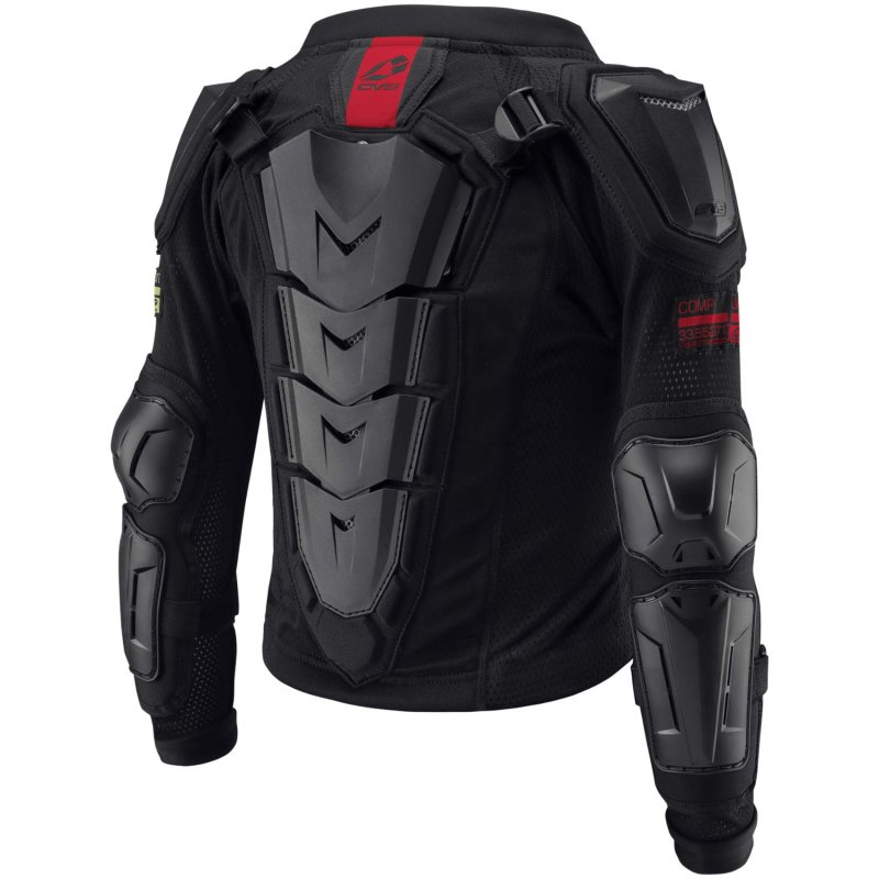 Evs Sports Comp Suit Black Red Youth Large