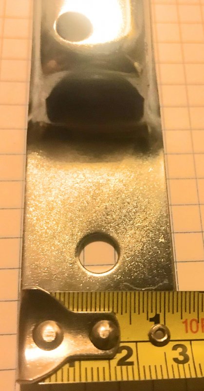 Box Strike Plate Chrome
