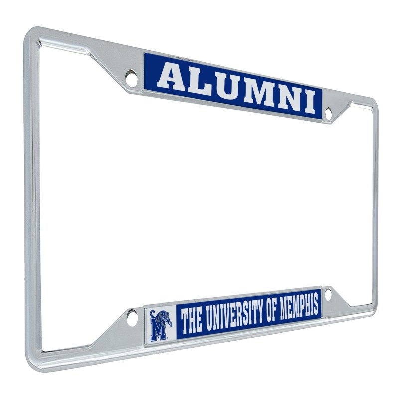 University Of Memphis Tigers Um Metal License Plate Frame For Front Or Back Car Officially Licensed Alumni
