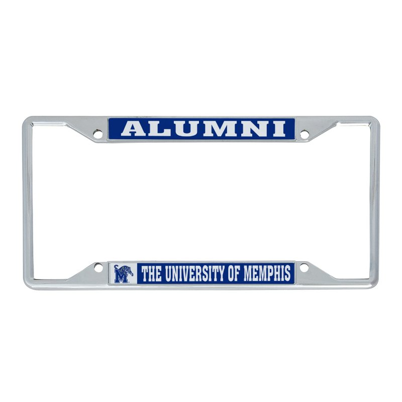 University Of Memphis Tigers Um Metal License Plate Frame For Front Or Back Car Officially Licensed Alumni