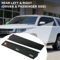 Rearward Door C-pillar Windshield Trim Full Set Left Right Replacement For Cadillac Escalade Chevrolet Tahoe Gmc Yukon