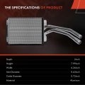 A-premium Front Hvac Heater Core Compatible With Chevrolet S10 1982-1993 Blazer 1983-1994 Gmc Jimmy 1992-1994 S15 Sonoma