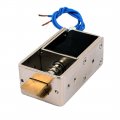 Iivverr Dc 12v 400ma 10mm 40n Pull Open Frame Electromagnet Solenoid For Door Lock Dc Tire Del Solenoide Electroima N Marco