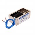 Iivverr Dc 12v 400ma 10mm 40n Pull Open Frame Electromagnet Solenoid For Door Lock Dc Tire Del Solenoide Electroima N Marco