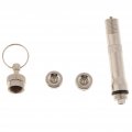 Flameer 7 Pieces Invisible Car Tyre Valve Stem Metal Bolt Flush Mount Caps Universal