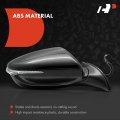 A-premium Pair 2 Driver And Passenger Side Power Door Mirror Compatible With Kia Forte Forte5 2014 2015 2016 Heated Folding
