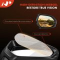 A-premium Pair 2 Driver And Passenger Side Power Door Mirror Compatible With Kia Forte Forte5 2014 2015 2016 Heated Folding
