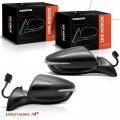 A-premium Pair 2 Driver And Passenger Side Power Door Mirror Compatible With Kia Forte Forte5 2014 2015 2016 Heated Folding