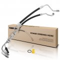 A-premium Power Steering Pressure And Return Line Hose Assembly Compatible With Subaru Legacy 1990-1996 H4 2 2l