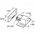Prime-line U 9047 Brass Plated Closet Door Roller Catch With Strike Single Pack
