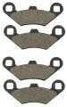 Aitook Front Brake Pads Compatible With Polaris Sportsman 350 2x4 4x4 1993 