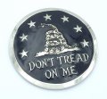 Don T T Tread On Me Gadsden Flag Grille Badge American Emblem For Car Truck Grill Mount Metal