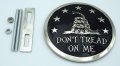 Don T T Tread On Me Gadsden Flag Grille Badge American Emblem For Car Truck Grill Mount Metal