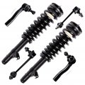 Ocpty Suspension Kits Front Complete Struts Assembly Stabilizer Bar Link Tie Rod End Fits 2003-2008 For Mazda 6-6pcs