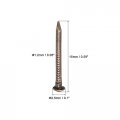 Uxcell Small Tiny Brass Nails 1 2x15mm For Diy Wooden Hardware Accessories 100pcs