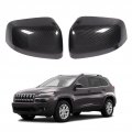 Side Wing Mirror Covers 5g0857537 For Jeep Grand Cherokee 2011 2019 Car Exterior Rear View Door Rearview Cover Caps Carbon