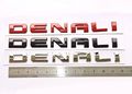 Yoaooa 1pcs Original Chrome Denali Nameplate Emblem Hd Badge For Gm 07-16 Yukon Sierra Terrain