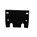 Front Outer Bumper Bar Bracket For Dodge Durango 1999 2000 Ch1066133 55076530ab Steel Replacement Part Black Standard Style 