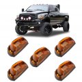 Ocpty 5 Pcs Top Roof Running Lights Amber