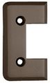 C R Laurence C0l20rb Crl Oil Rubbed Bronze Cologne Series Standard Cover Plate For The Door Side 