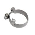 Exhaust Clamp For Gmc Sierra 1500 2009 2025 Gray Steel 3 13 In Pipe Diameter 0 31 Thread Regular Grade Standard Style 