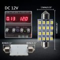 Ruiandsion 41mm Led Festoon Bulbs White 569 578 211-2 212-2 Bulb 3528 16smd For Car Interior Dome Map Door Courtesy License