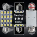 Ruiandsion 41mm Led Festoon Bulbs White 569 578 211-2 212-2 Bulb 3528 16smd For Car Interior Dome Map Door Courtesy License