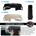 Autorder Custom Fit For Dash Cover Infiniti Fx35 Fx45 Fx50 2003-2008 1st Gen S50 Accessories Suede Dashboard Mat Sunshade Glare