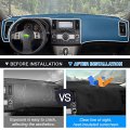 Autorder Custom Fit For Dash Cover Infiniti Fx35 Fx45 Fx50 2003-2008 1st Gen S50 Accessories Suede Dashboard Mat Sunshade Glare