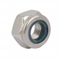 Uxcell 8pcs M10 X 1mm Pitch Metric Fine Thread 304 Stainless Steel Hex Lock Nuts