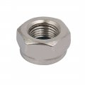 Uxcell 8pcs M10 X 1mm Pitch Metric Fine Thread 304 Stainless Steel Hex Lock Nuts