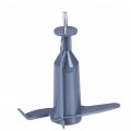 Nutrichef Food Processor Dough Kneading Blade Replacement Parts For Multifunction Model Number Ncfpg9 Gray 