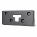 Gm1068187 Factory Style Front Bumper License Plate Mounting Bracket For Buick Encore 2017-2022 Matte Black 