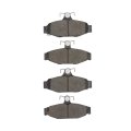 Rear Disc Brake Pads For Chevy Corvette 1990 To 1996 Set Of 4 Mechanical Pad Wear Sensor Type 4000 Hybridynamic Series Alx Pau 