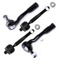 4pc Front Inner Outer Tie Rod End Es3564 Es3565 Ev800444 For Toyota Tundra 2000 2002 And Sequoia 2001 