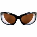 Global Vision Marilyn-2 Night Motorcycle Riding Glasses For Women Padded Bling Black Frames Driving Mirror Clear Lenses