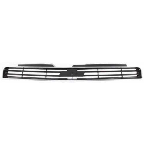 Perfect Fit Group C070185 Impala Grille Chr Shll Ptd-blk Insrt Exc Ss Model