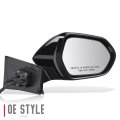 To1321369 Factory Style Passenger Right Side Mirror Manual Folding Power Adjust Heated Glass Turn Signal Compatible With Toyota